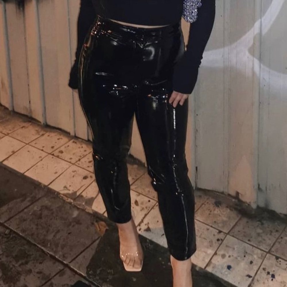 Babaton Caspian Vinyl Pant